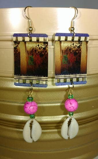 Film At 11 Jewelry - Wholesale Dangle Earrings - Film Earrings Freeze Frame 12 pack Assorted Trim2