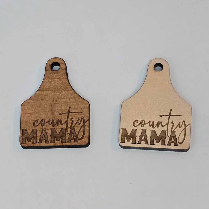Key Tag - Country Mama for wholesale by OllieBug Tot Shop