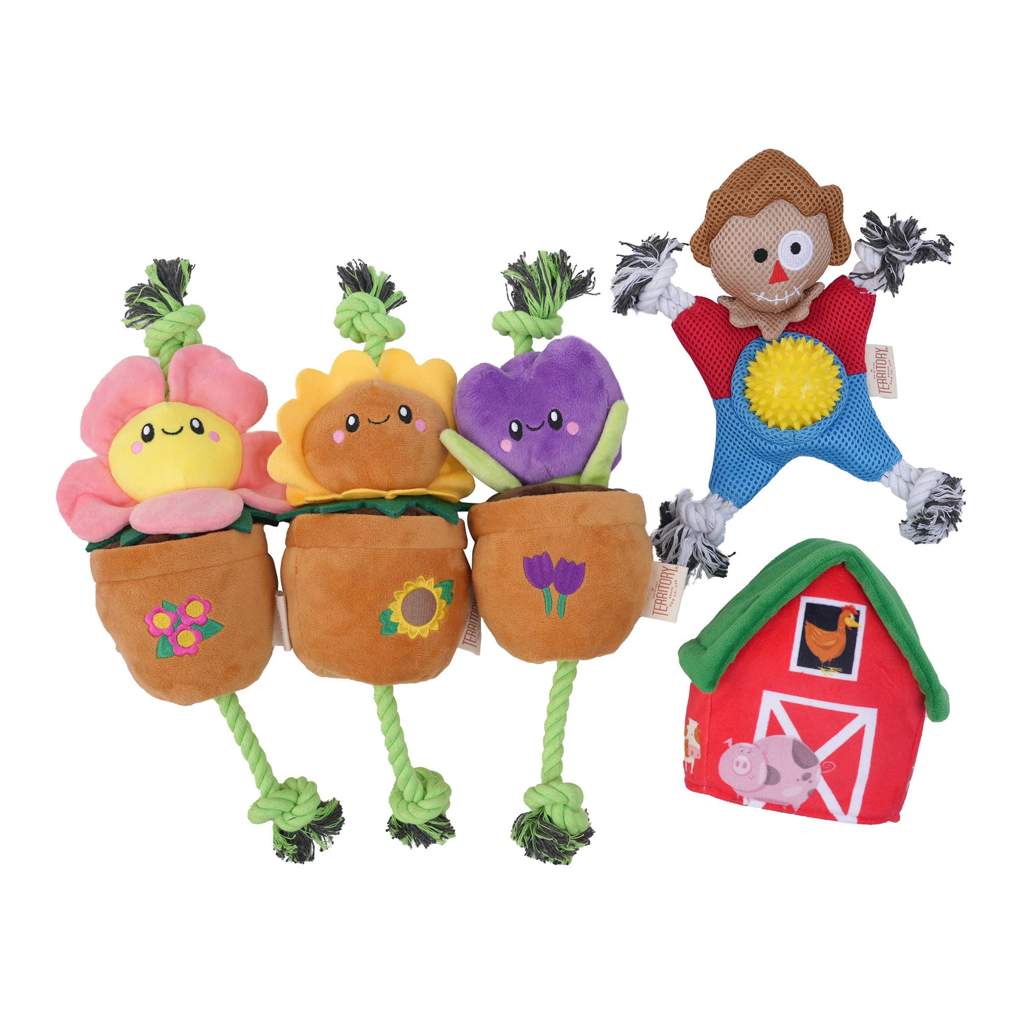 Original Territory - Wholesale Pet Rope Toy - Dog - Territory Sunflower Treat-and-Tug Dog Toy6