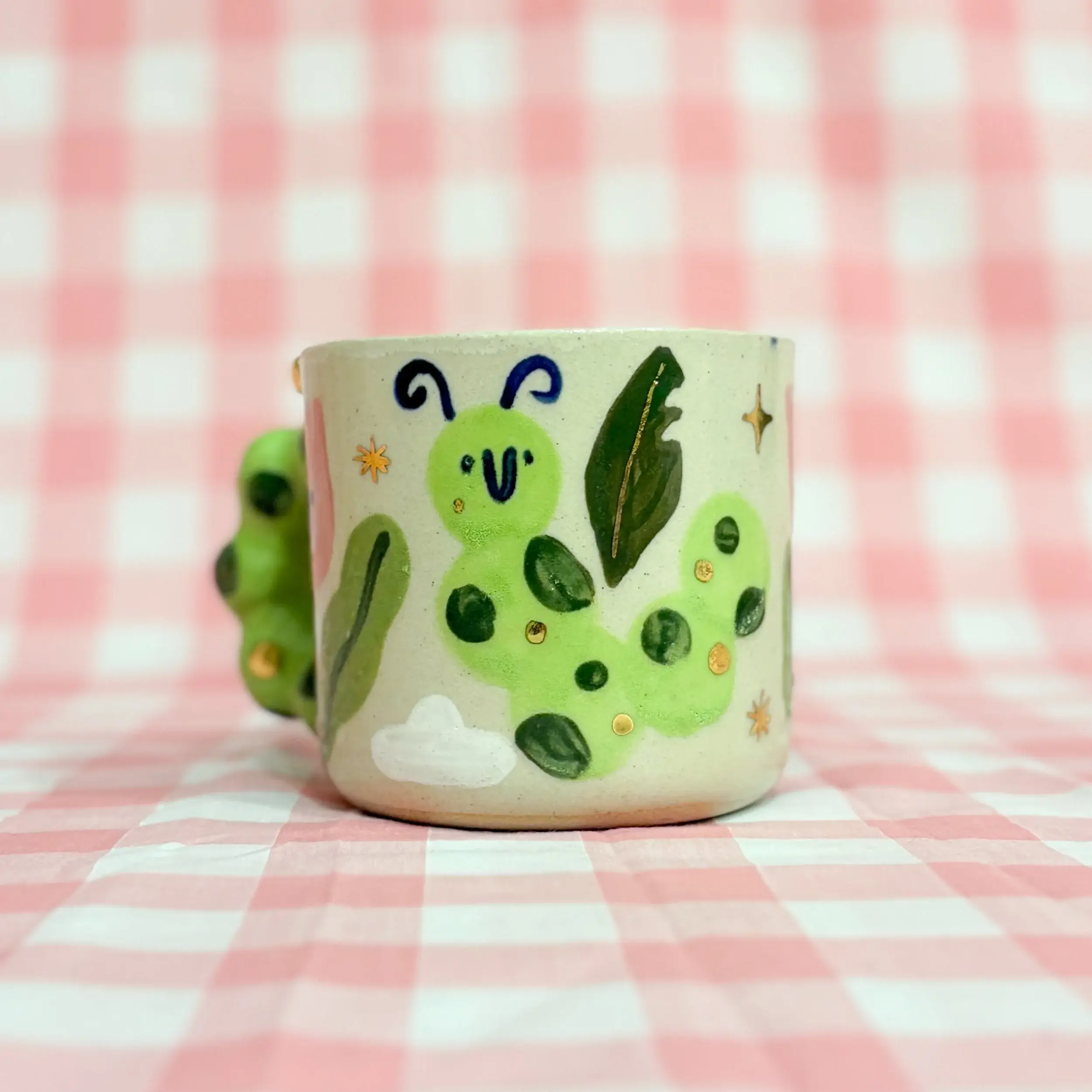 Rosi Tooth - Wholesale Coffee Mug - Caterpillar Ceramic Mug1
