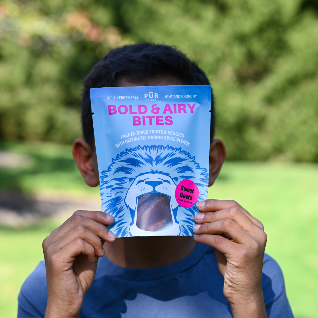 PUR Spices - Wholesale Fruit Snacks - Bold & Airy Bites - Sweet Beets Freeze Dried Snacks7