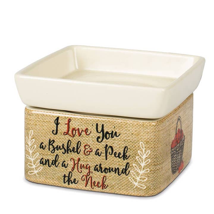 I Love You A Bushel 2-in-1 Warmer for wholesale by Dicksons