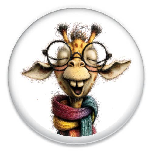Quirky Giraffe with Glasses for wholesale by ChattySnaps