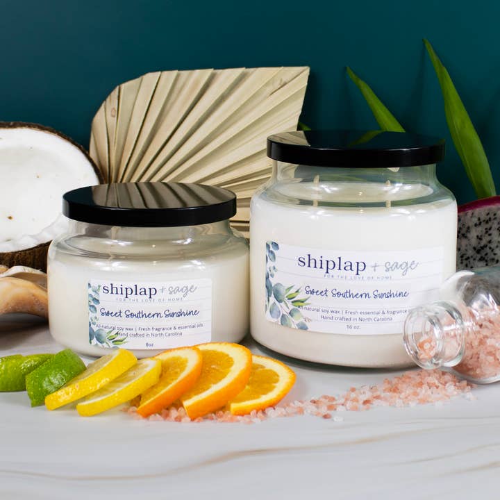 Sweet Southern Sunshine - Candle for wholesale by Shiplap and Sage