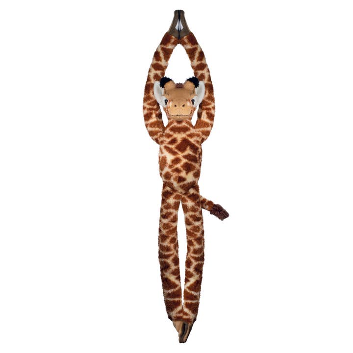 EcoBuddiez Tree Huggers 31" Eco-Friendly Plush - Giraffe for wholesale by Deluxebase