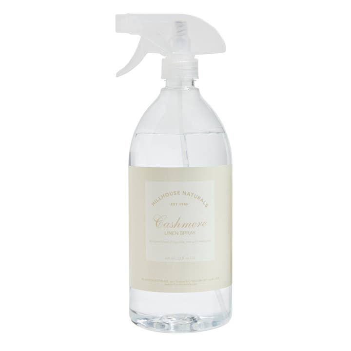Cashmere Linen Mist 1 Liter Ctn. 6 for wholesale by Hillhouse Naturals/Field+Fleur