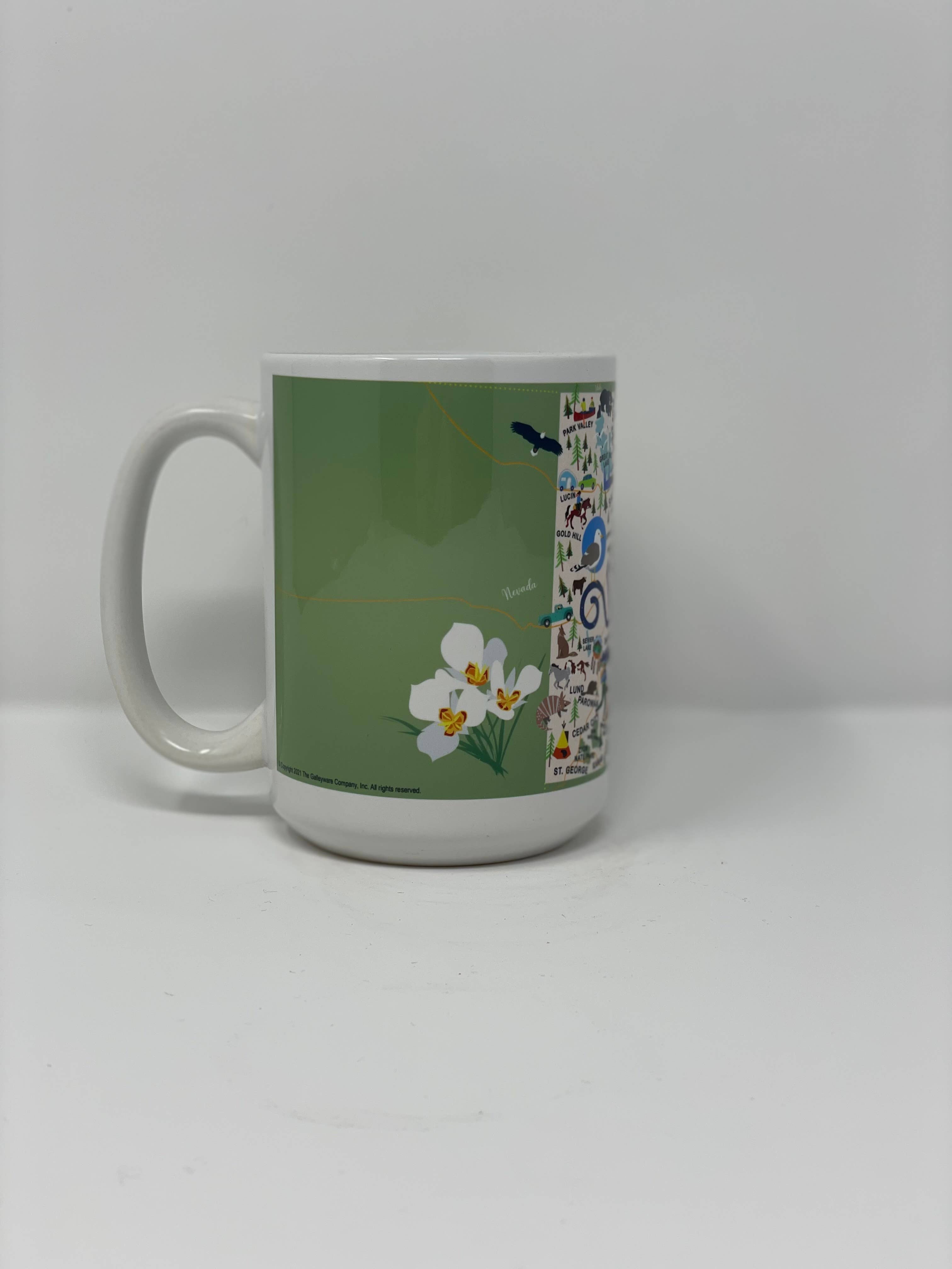Galleyware - Wholesale Coffee Mug - Utah 15-oz. Ceramic Mug3