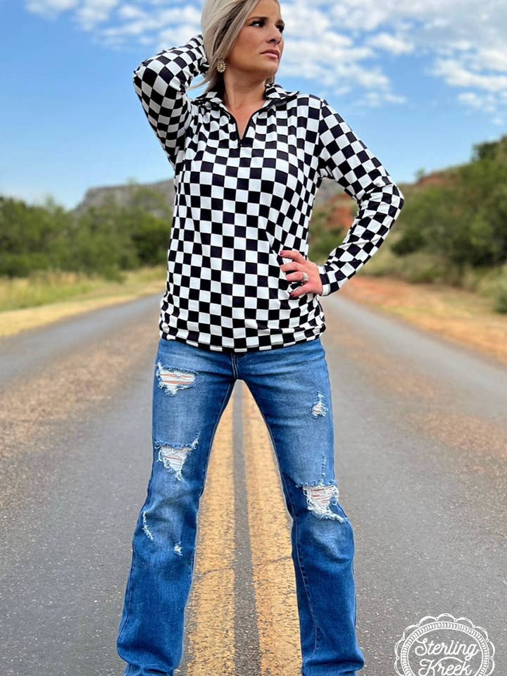 Sterling Kreek - Wholesale Sweatshirt - Women's - Round The Track Pullover