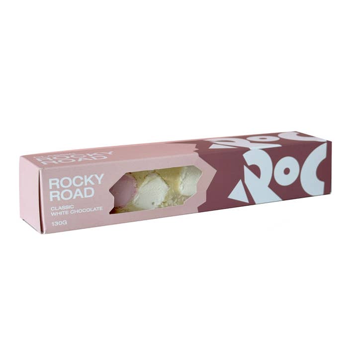 Classic White Rocky Road 130g ROC for wholesale by The Cocoa Group