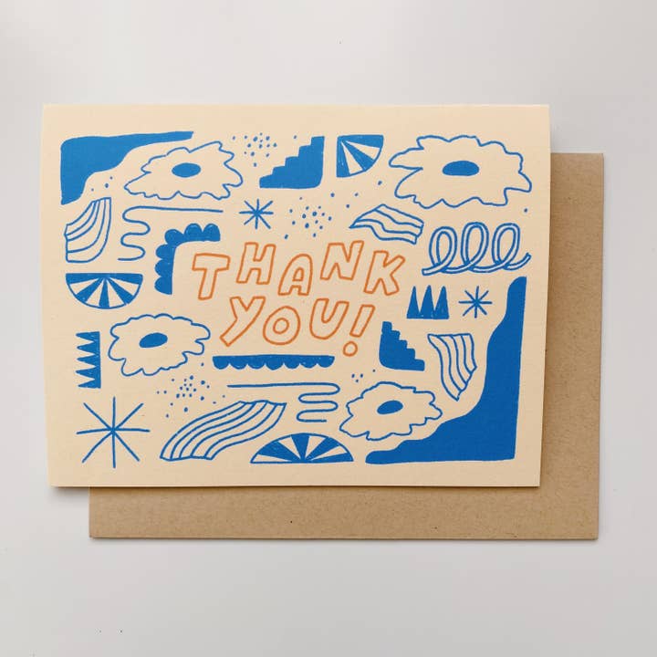 Allison Mckeen Art - Wholesale Thank You Card - card - thank you