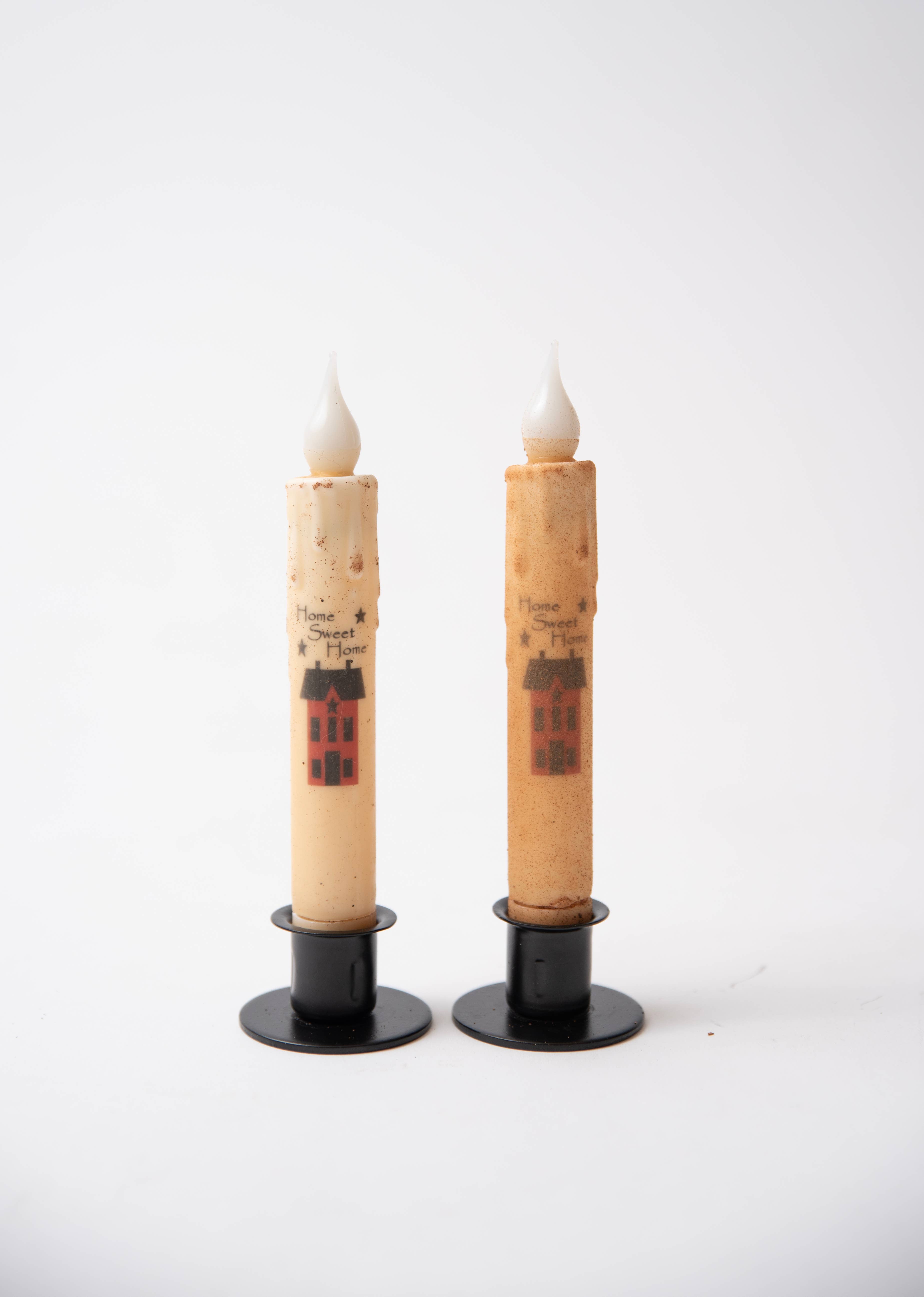 LMS Wholesale - Vente Bougie sans flamme - Maison Douce Maison Bougie à Mèche LED avec Minuterie pour Maison Primitive0