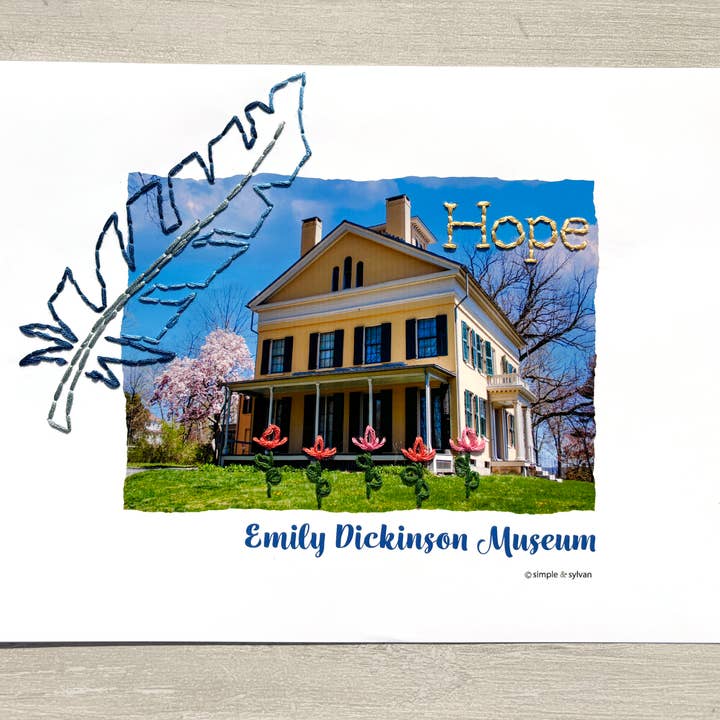 Emily Dickinson House fotobroderisæt for engroshandel hos Simple and Sylvan