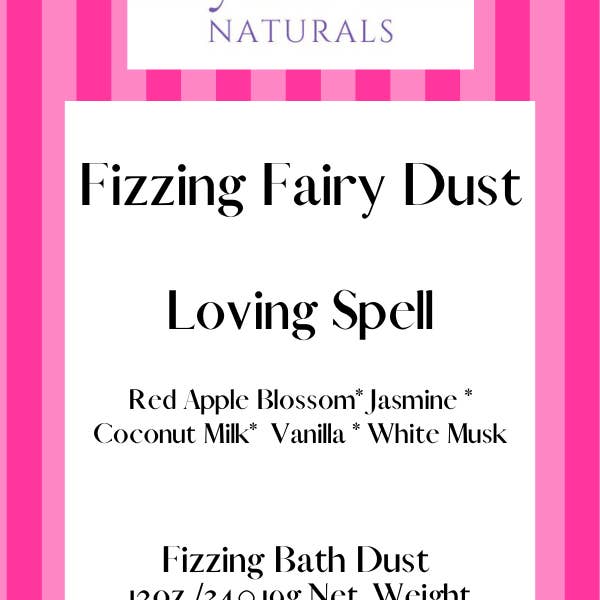 Mayhaw Lane - Wholesale Bath Bomb/Fizz - Fizzing Fairy Dust 12oz3