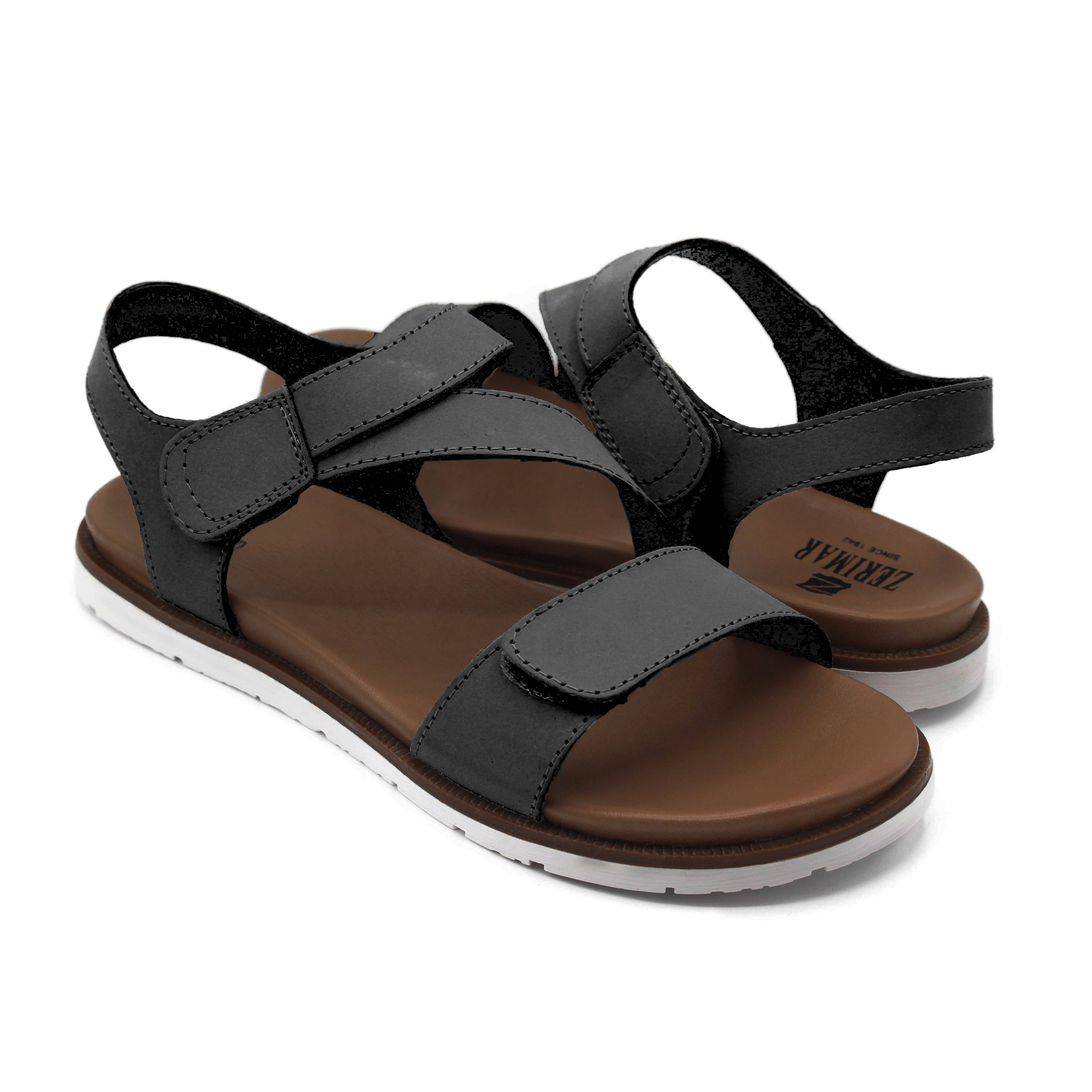 Zerimar 1942 - Vente Sandales – femme - Sandales en cuir pour femmes, confortables avec semelle antidérapante6