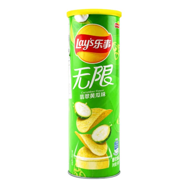 Lays Stax Cucumber 90g (China) for wholesale by Global Bite Co