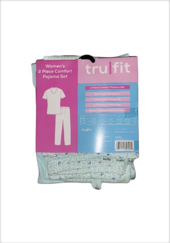 Hands On - Vente Haut et bas de pyjama – femme - Ensemble de pyjama confortable 2 pièces Tru Fit pour femme11