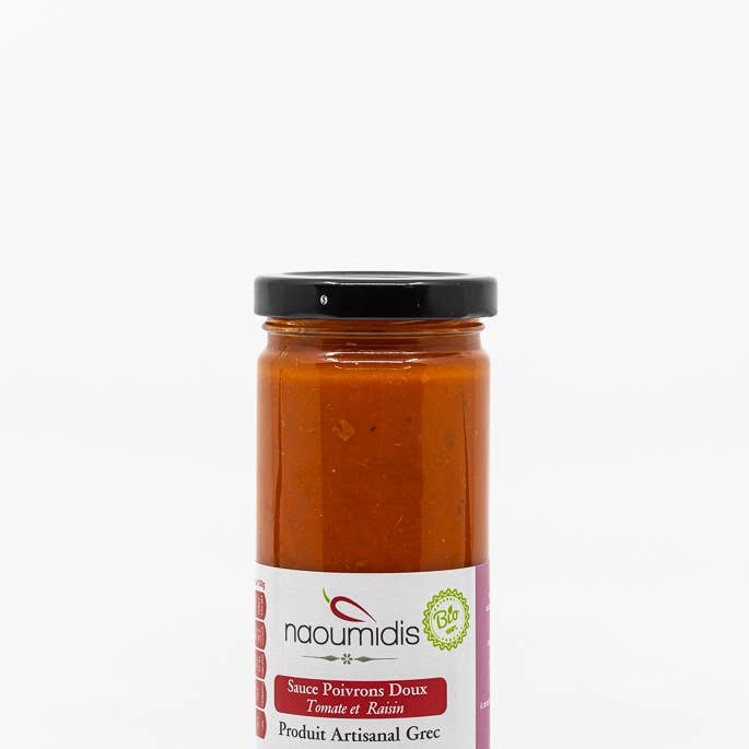 Helene Delices Grecs – Engroshandel Sauce – Økologisk Peberfrugtsauce med Drue Melasse 260g