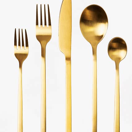 Tatavola - Wholesale Flatware Set - ADELA - elegant cutlery set - 5 pieces