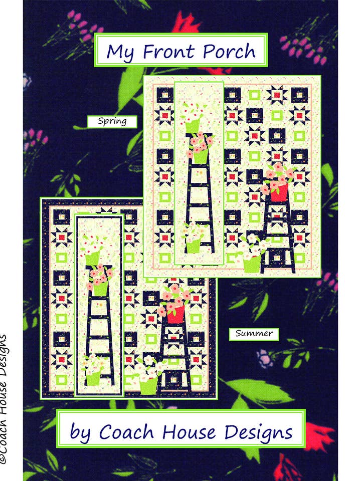 Min främre veranda täcke mönster för wholesale av Coach House Designs