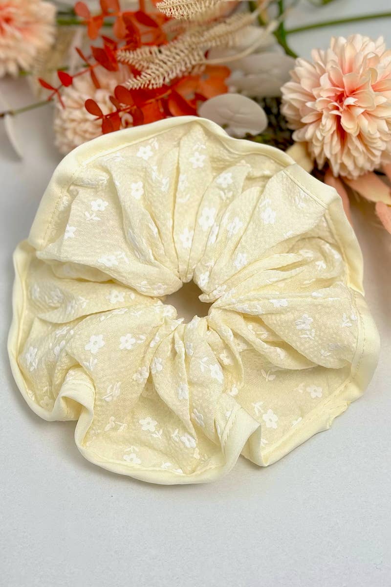 BYREN | ÉLINE L'ATELIER - Wholesale Scrunchie - Women's - Flower chouchou 20cm FQ582
