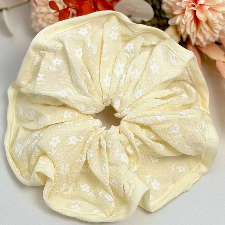BYREN | ÉLINE L'ATELIER - Wholesale Scrunchie - Women's - Flower chouchou 20cm FQ582