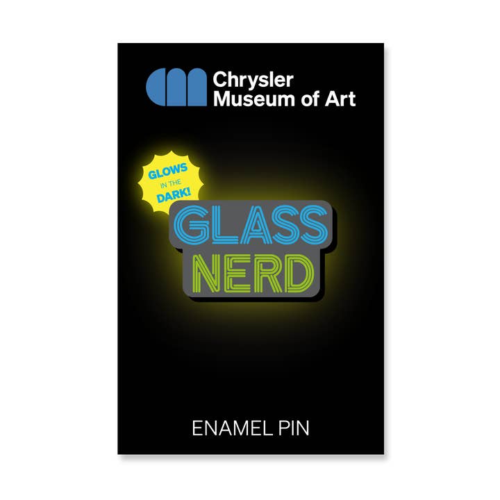 Chrysler Museum of Art – wholesale Lapel pin/button – Glass Nerd Enamel Pin0