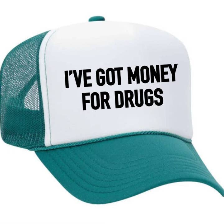 Inappropriate Trucker Hats - Vente Casquette de camionneur – unisexe - Casquette de camionneur I've Got Money for Drugs6