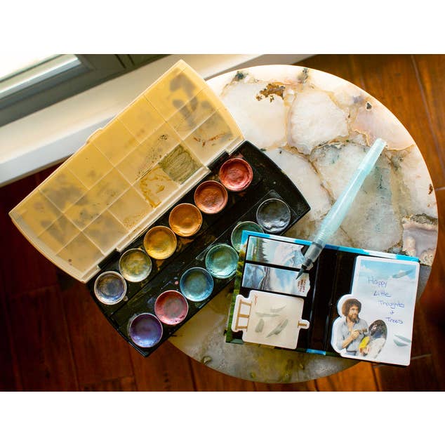 Unemployed Philosophers Guild - Wholesale Sticky Notes - Bob Ross Sticky Notes3