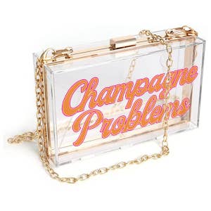 Wholesale New Fashion Transparent Acrylic Clutch Box Bag Clear