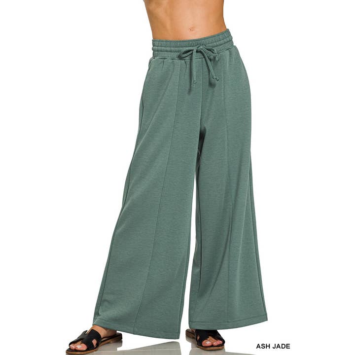 Scuba Drawstring Wide Leg Pants and other Purchase Wholesale coated jogger pants. Free Returns & Net 60 Terms on Faire trending on Faire.