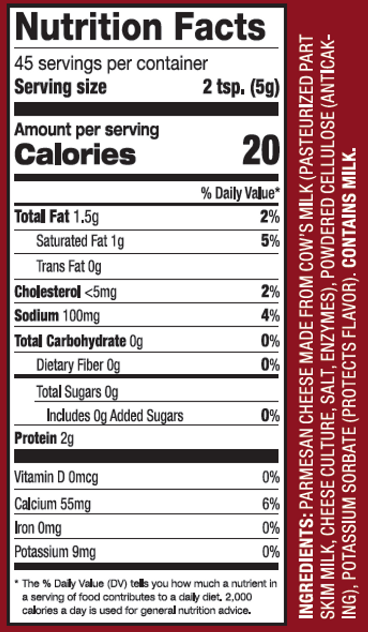 Delallo - Vente Fromages - Fromage Parmesan Râpé1