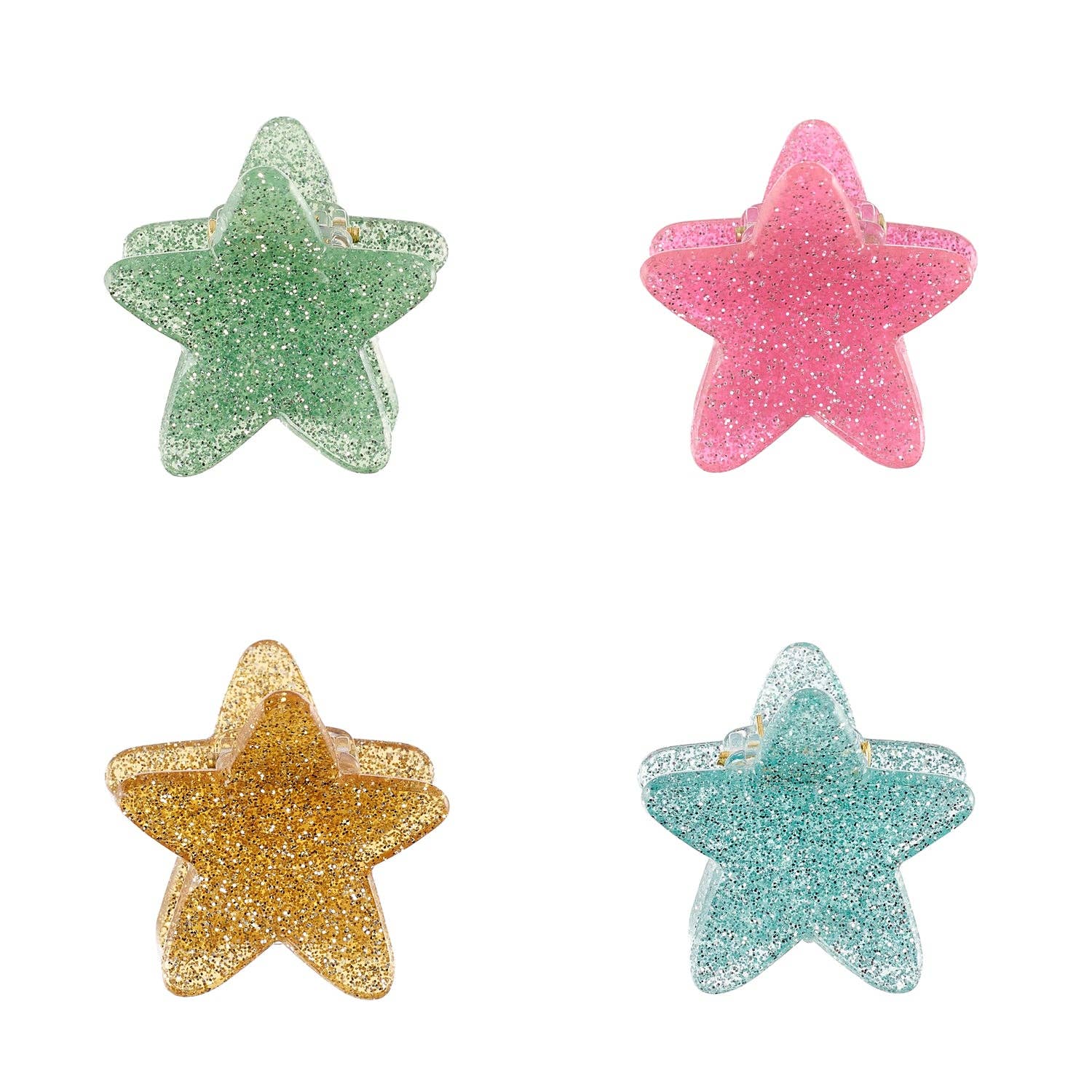 Rockahula Kids - Wholesale Hair Clip - Kids - Little Stars Claw Clips 4 Pack1