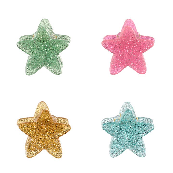 Rockahula Kids - Wholesale Hair Clip - Kids - Little Stars Claw Clips 4 Pack1