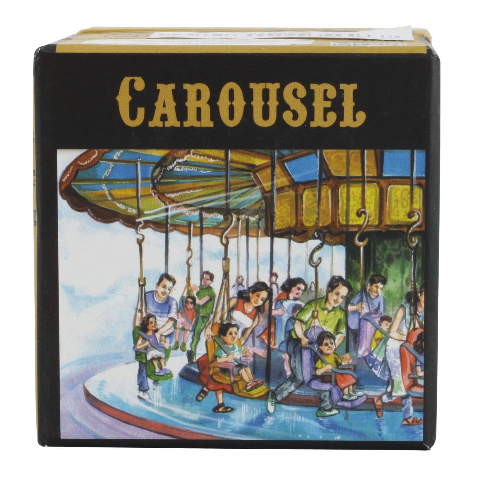Tribal Trade GmbH - Wholesale Decorative Figurine - Tin toy carousel swing fair tin carousel 028
