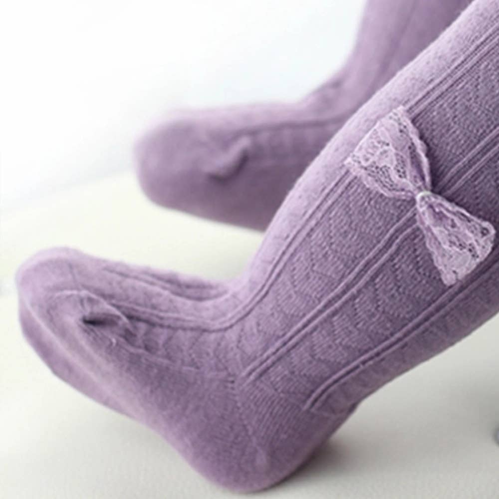 PatPat - Wholesale Panty's - Kinderen - Comfortabele legging met strikdecoratie voor baby's en peuters voor meisjes8