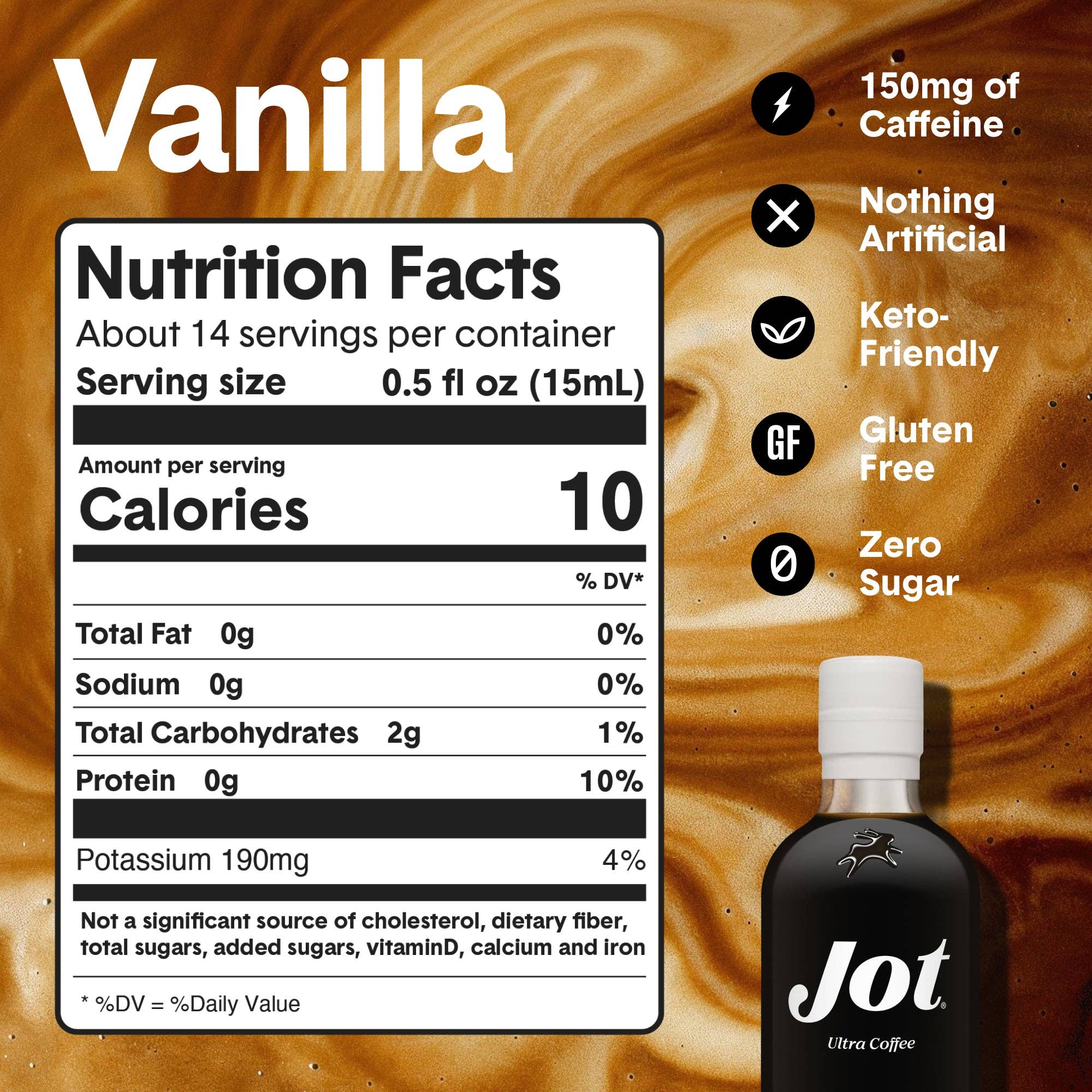 Jot - Wholesale Iced Coffee/Cold Brew - Vanilla – Ultra Coffee Concentrate2