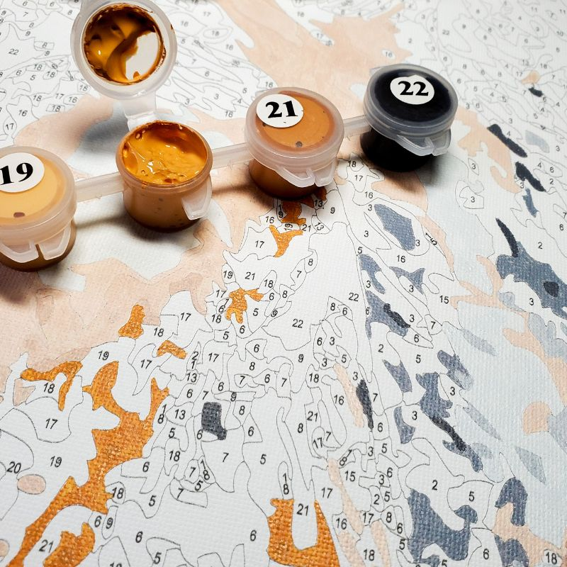 Paint Your Numbers - Wholesale DIY Craft Kit - Rain's Rustle3