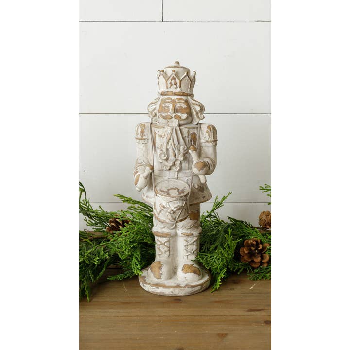 Audrey's Home & Gift - Wholesale Sculpture - Nutcracker With Drum (PC)