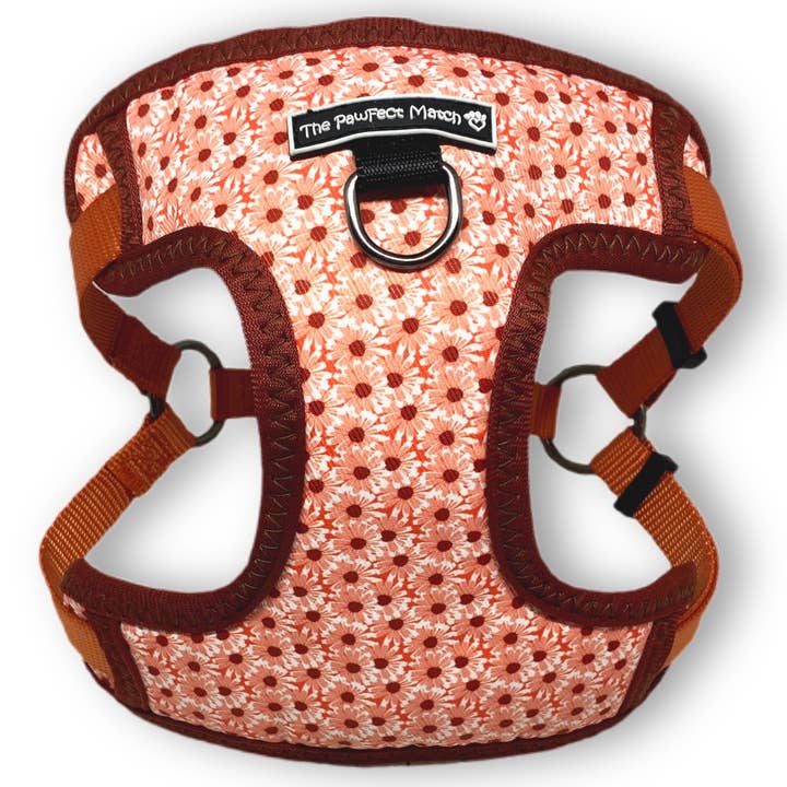 Collie-Flower Harness for wholesale by The Pawfect Match