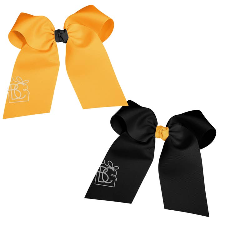 Fiocco da tifo su Pony-O (oro giallo e nero) per la vendita all'ingrosso da parte di Beyond Creations, LLC