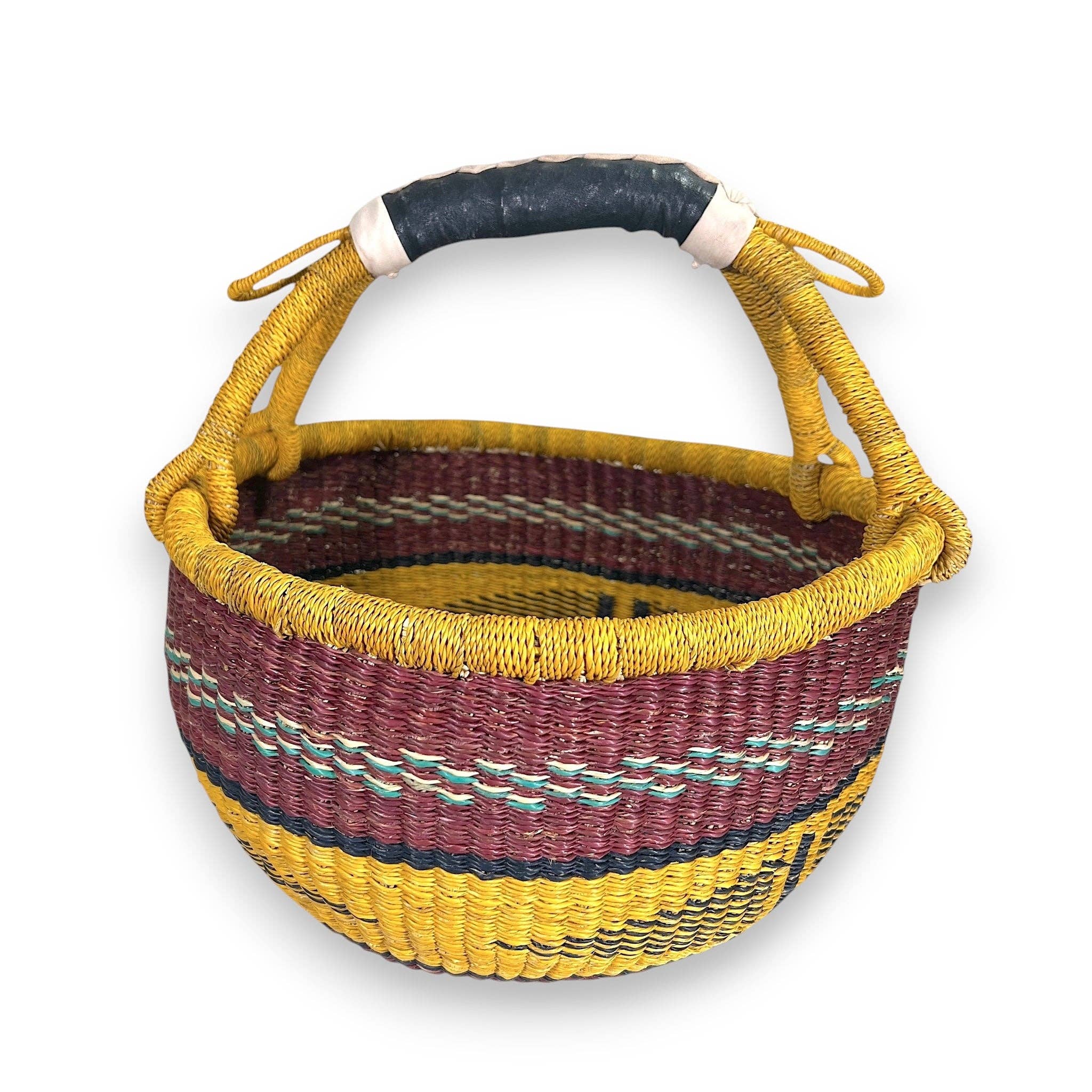 Ti-a Woven Goods - Wholesale Basket - Round Storage Basket25