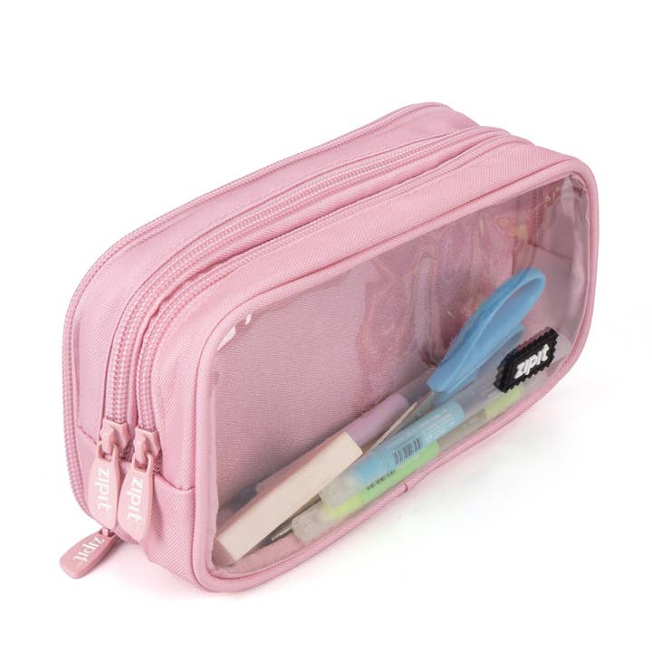 ZIPIT - Wholesale Pencil Case/Pouch - ZIPIT Half & Half Pencil Case, Aesthetic Pouch8