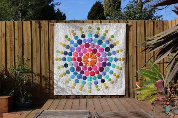 Free Bird Quilting Designs - Wholesale Craft sewing kit - 7. Radiating Circle Pattern11