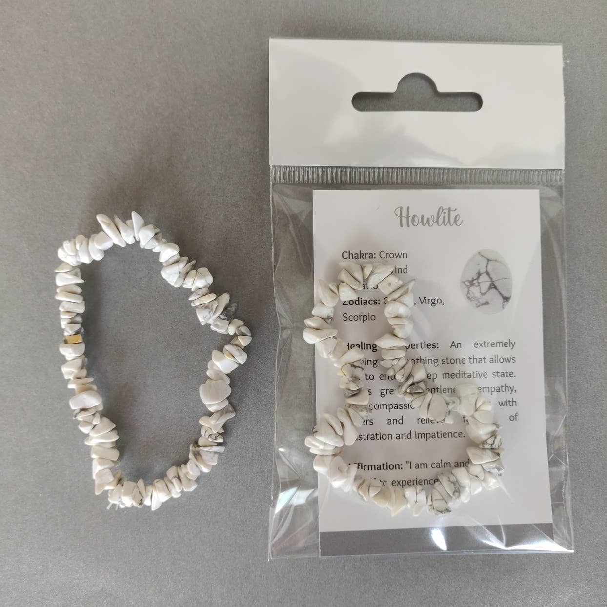 Rare Gear - Wholesale Beaded bracelet - Chip Gemstone / Crystal Stretch Bracelet with FREE Info Card21
