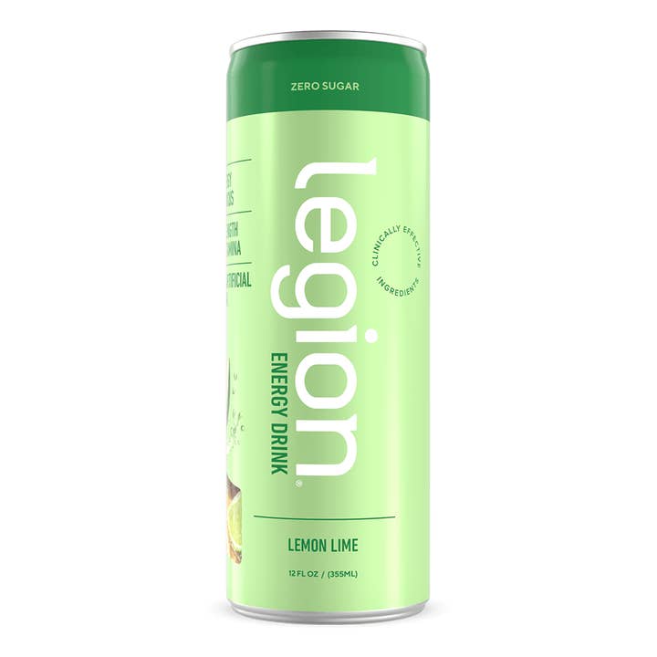 Legion Athletics, Inc. - Wholesale Sports/Energy Drink - Energy Drink naturally sweetened and flavored - Case (12 Cans)9