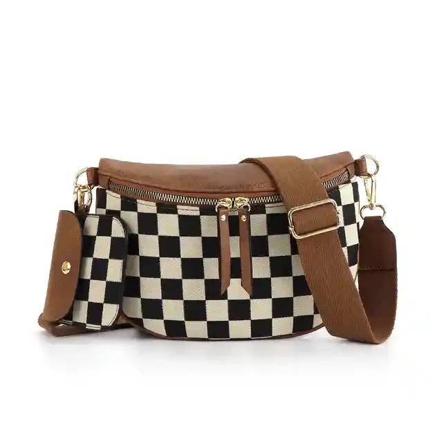 Kaydee Lynn LLC - Wholesale Belt Bag - Women's - Checkmate Bum Bags1