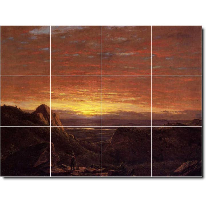 Landscapes Ceramic Tile Mural PT01748 for wholesale by Picture-Tiles.com