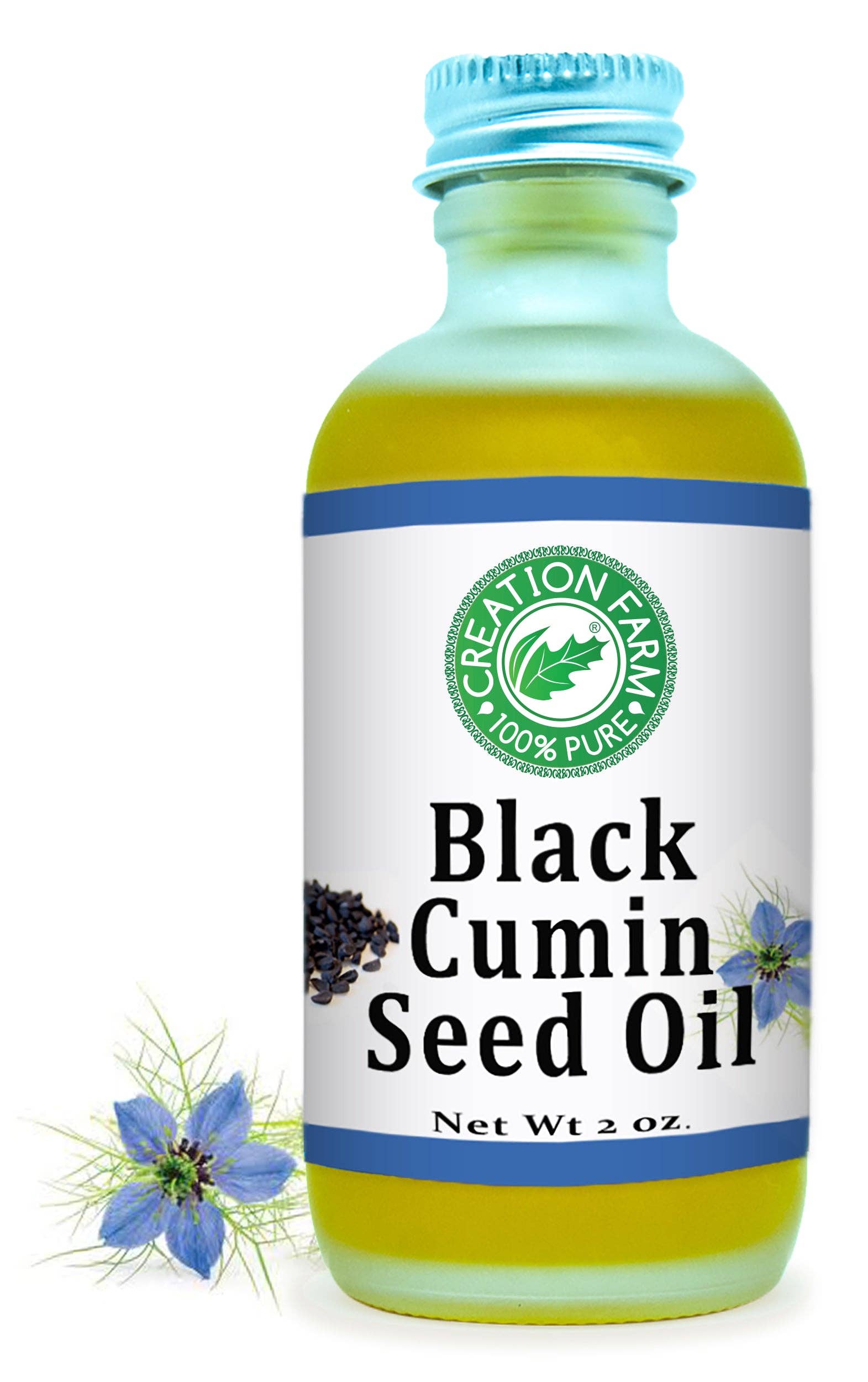Creation Farm Inc – wholesale Bath/body oil – Black Cumin Seed Oil 2 Oz Pure Cold Pressed Unrefined Virgin for Skin Care Radiant Clear Complexion and Skin Support1