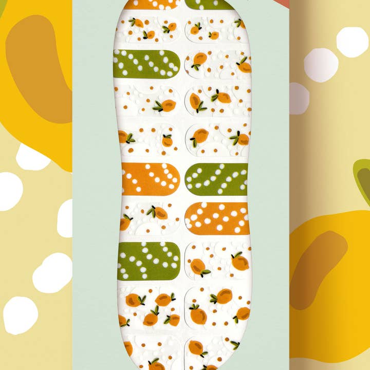 Modgloss - Wholesale Nail Art/Decal - Lemon Fruit Summer Nail Wrap Kit2