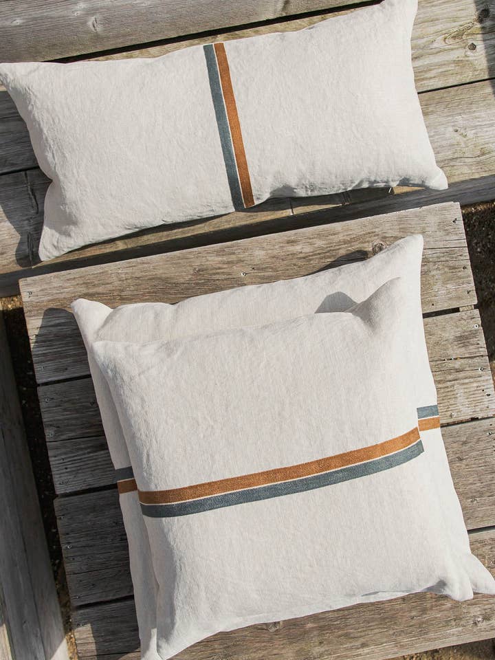 Atlas Pillow Cover Natural for wholesale by Libeco Home